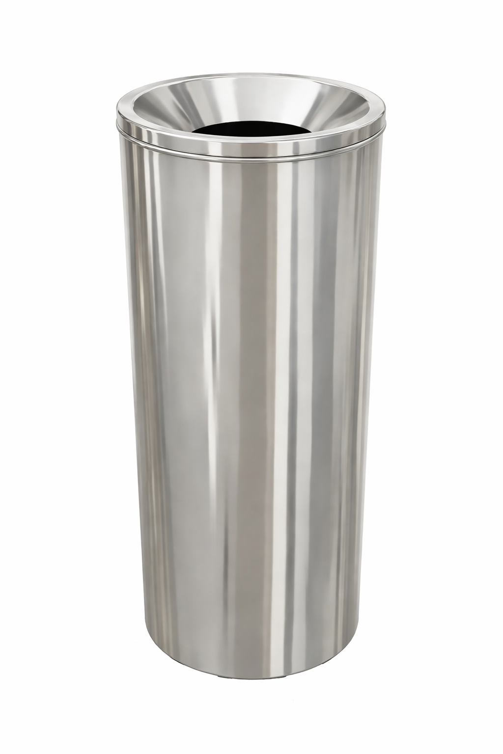 Caneca cilíndrica inoxidable