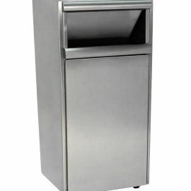 Caneca cuadrada en acero inoxidable 304 calibre 18